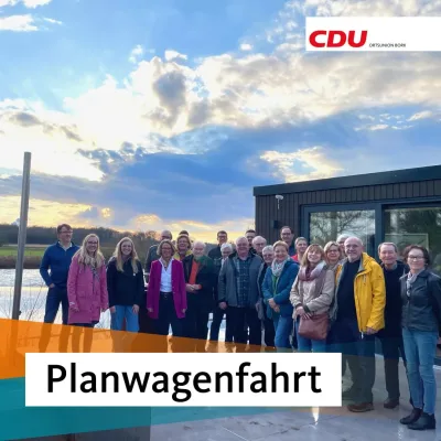 Beitragsbild: Gute Laune beim Mitgliederevent der CDU Bork