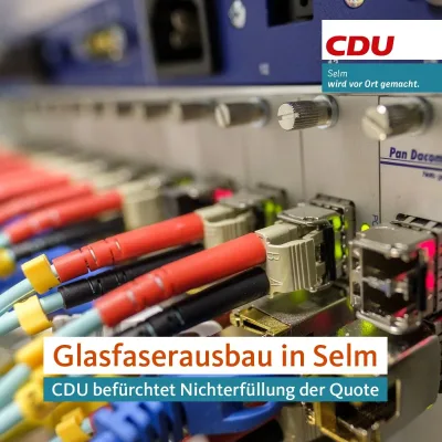 Beitragsbild: Glasfaserausbau in Selm