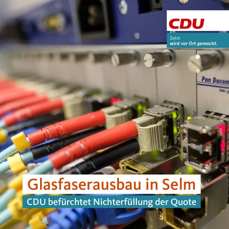 Beitragsbild: Glasfaserausbau in Selm