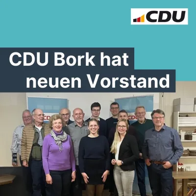 Beitragsbild: Annabell Vagedes bleibt Vorsitzende der Ortsunion Bork