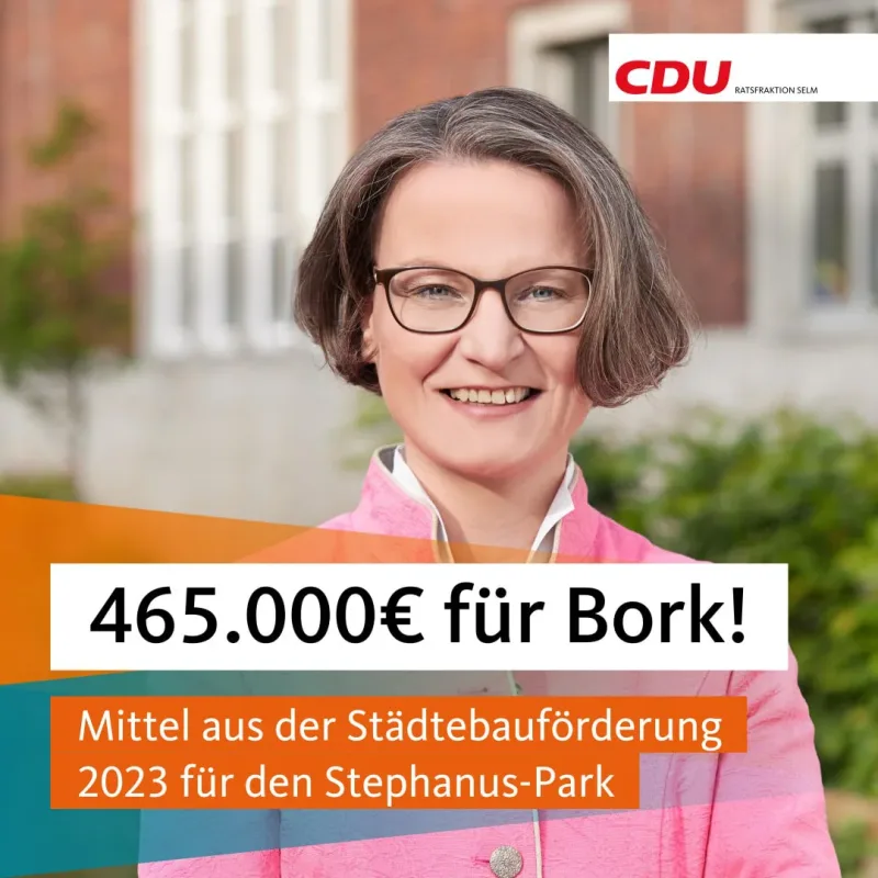 Beitragsbild: 465.000 € für Stephanus-Park vom Land NRW