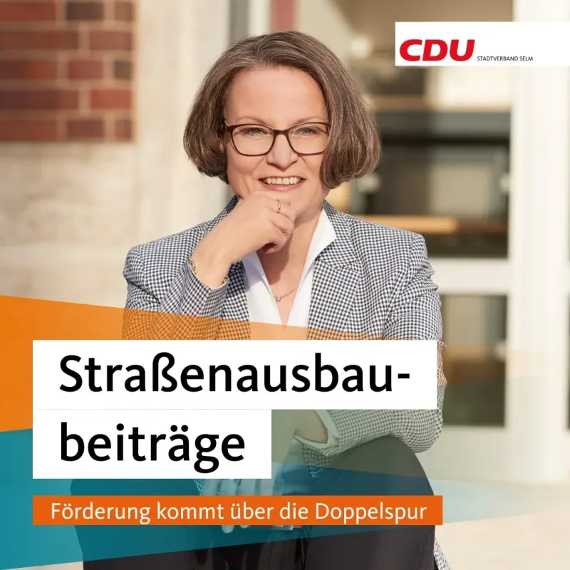 Beitragsbild: Straßenausbaubeiträge Nordrhein-Westfalen: Förderung kommt über die Doppelspur