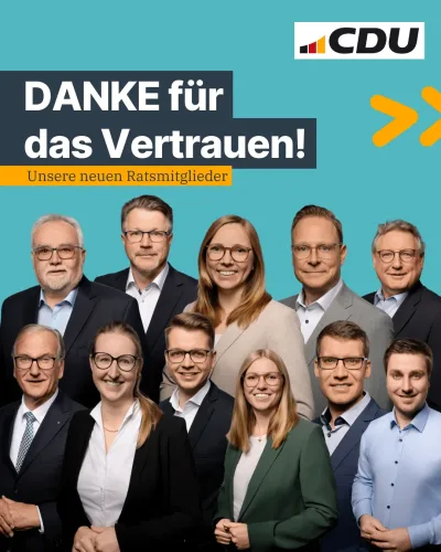 Beitragsbild: CDU Selm erzielt starkes Ergebnis bei der Kommunalwahl