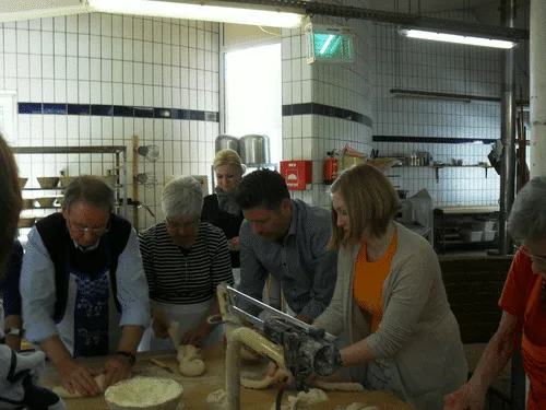 Beitragsbild: Besuch in der Bäckerei Langhammer