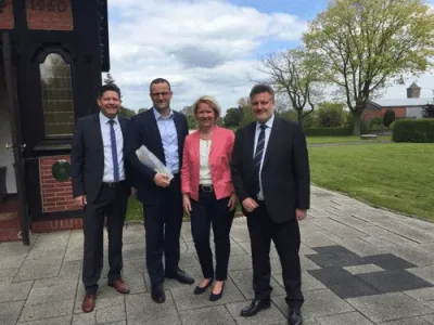 Beitragsbild: Politischer Business Lunch im Restaurant Kreutzkamp