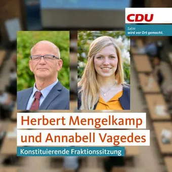 Beitragsbild: Konstituierung der CDU-Fraktion