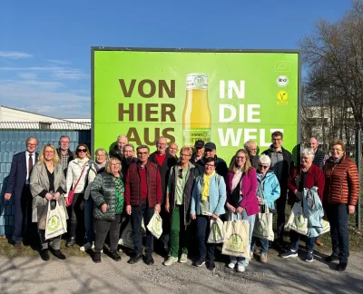 Beitragsbild: Ortsunion Bork besichtigt Kanne Brottrunk