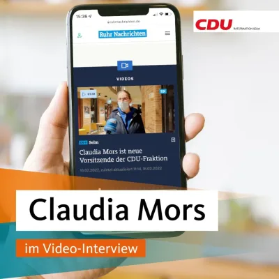 Beitragsbild: Claudia Mors im Video-Interview