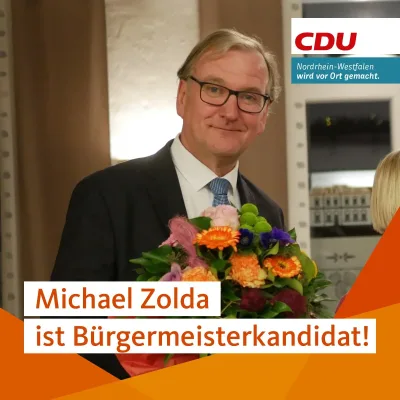 Beitragsbild: CDU will mit Michael Zolda den nächsten Bürgermeister stellen in Selm