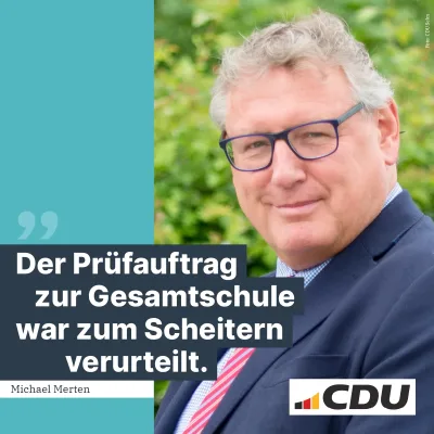 Beitragsbild: Prüfauftrag zur Gesamtschule war zum Scheitern verurteilt