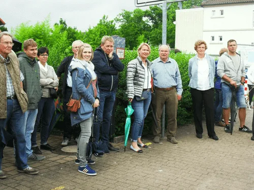 Beitragsbild: Rundgang der CDU durch Bork