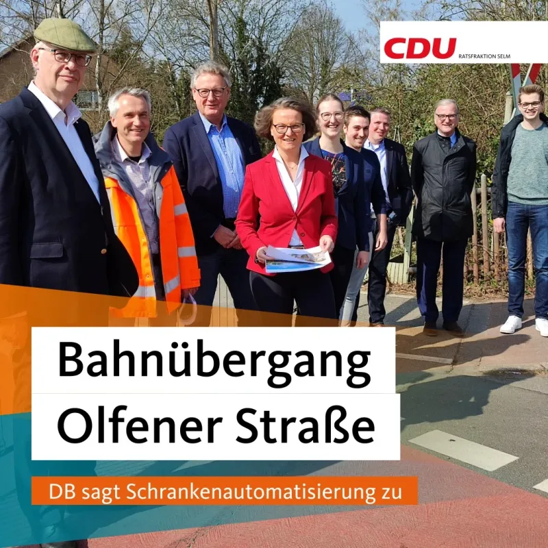 Beitragsbild: Verkehrsnadelöhr Bahnübergang Olfener Straße